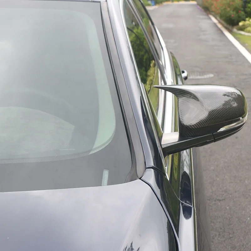 Replacement Carbon Fiber Rearview Mirror Housing Reverse Mirror Cover for XF XE XJ XK Body Parts Accessory